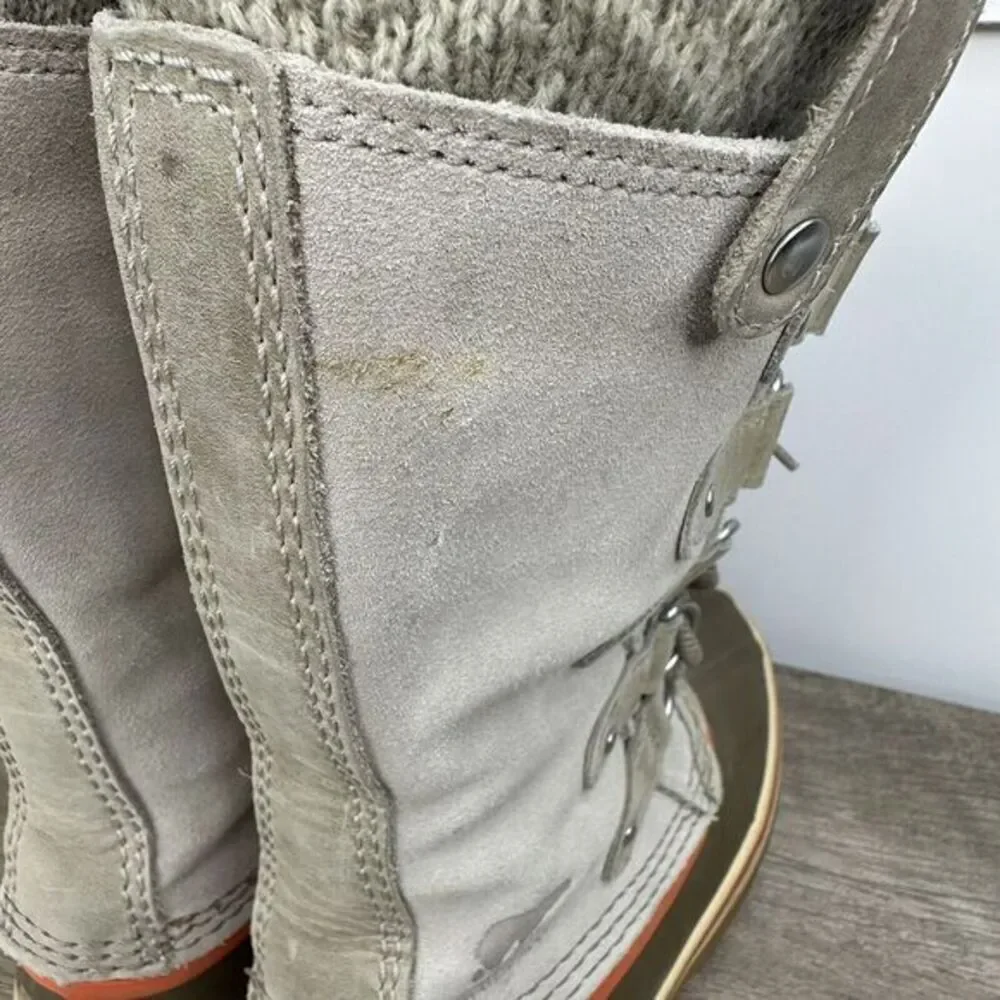 Sorel Women's Joan of Arctic Size 6 Waterproof Winter Snow Boots NL2084-160